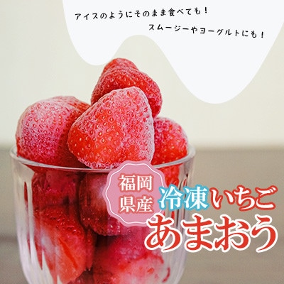 福岡ブランドあまおう[訳あり]冷凍いちご1600g(岡垣町)[配送不可地域:離島]