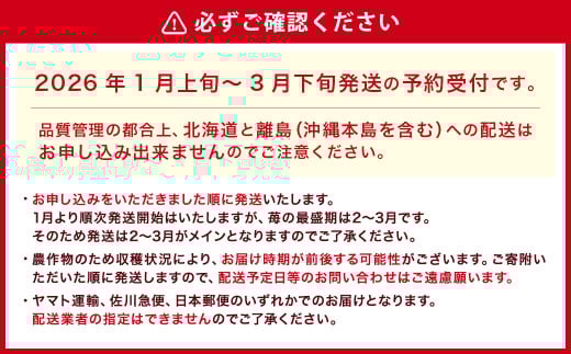 【アフター対応】あまおう 約280g×2パック
