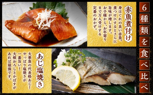 彩り豊かな食べ比べ！骨取りお魚6種×2切 真空パック【煮魚･焼き魚･唐揚げ･西京漬け 詰め合わせセット】 魚 赤魚 あじ 鯵 かれい 鰈 さば サバ 鯖 さわら 鰆 ぶり ブリ 鰤 煮魚 焼き魚 唐揚げ 西京漬け 照焼き 生姜煮 詰合せ セット 冷凍 骨取り 骨抜き