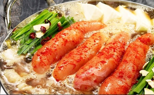 【3ヶ月定期便】 博多明太もつ鍋（醤油味） 3人前 1ヶ月毎 3回 牛もつ 牛小腸 牛肉 お肉 ちゃんぽん麺 チャンポン?