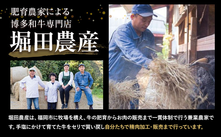 博多和牛 特選 しゃぶしゃぶ 400g 有限会社堀田農産 堀ちゃん牧場《60日以内に出荷予定(土日祝除く)》福岡県 小竹町 牛 牛肉 しゃぶしゃぶ用 ロース 和牛 スライス---sc_fhtns_60d_r7_21000_400g---