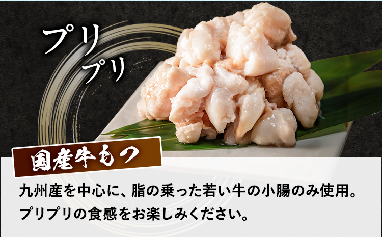 「おおやま」博多もつ鍋 みそ味 3人前《30日以内に出荷予定(土日祝除く)》福岡県 鞍手郡 小竹町 もつ鍋 牛もつ---sc_foomomi_30d_r7_15500_3p---