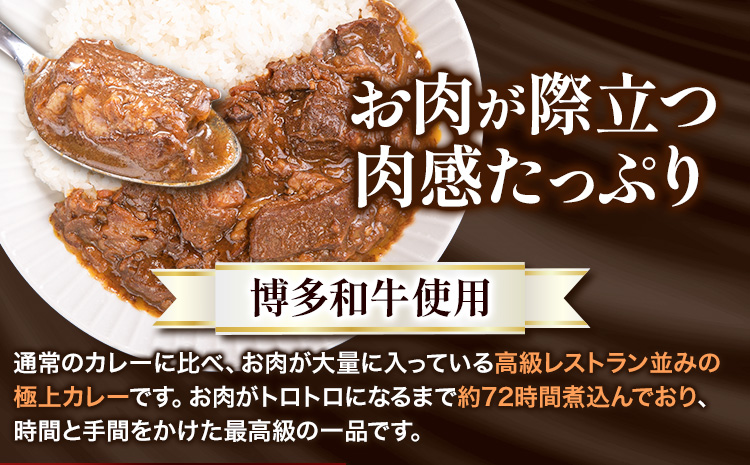 博多和牛の黄金カレー 200g×5食 《30日以内に出荷予定(土日祝除く)》九州産 牛 カレー 博多和牛 冷凍 鞍手郡 小竹町---sc_fsruhkri_30d_r7_13500_5i---