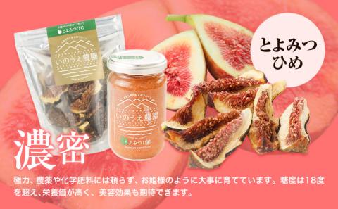 コンフィチュール＆セミドライフルーツ とよみつひめ 《30日以内に出荷予定(土日祝除く)》福岡県 ドライフルーツ いちじく イチジク ---sc_ccncsd_30d_r7_15500_t---