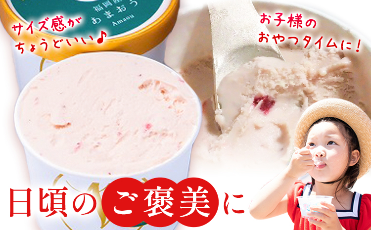 あまおうジェラート 100ml×6個 南国フルーツ株式会社《4月上旬-4月末頃出荷》福岡県 小竹町 あまおう いちご ジェラート 果物 送料無料---sc_fnngkzt_ac4_26_16500_6i---