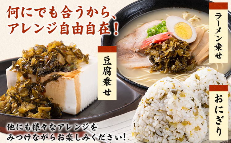 めんたい辛子高菜 計1kg (200g×5p)《30日以内に出荷予定(土日祝除く)》 福岡県 小竹町 送料無料 辛子 明太子 めんたいこ 高菜 おかず ご飯のお供 大容量---ktk_sckmt_30d_r7_5000_1kg---