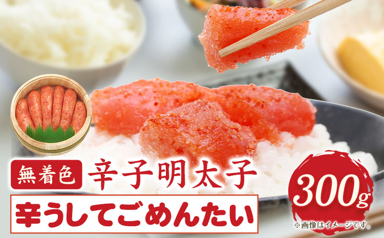無着色 辛子明太子 辛うしてごめんたい 300g 木樽入り 株式会社オーシャンフーズ《30日以内に出荷予定(土日祝除く)》---sc_fosfktr_30d_r7_14000_300g---