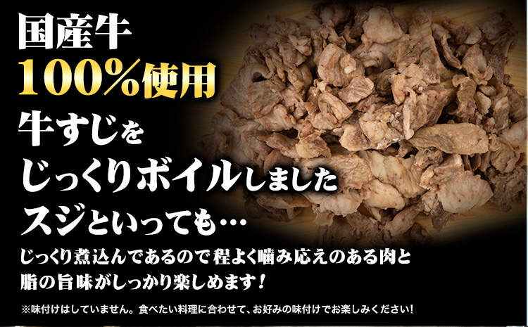 ★便利なボイル済★ 国産 牛の 牛すじ 牛筋 ボイル済 2.4kg 1袋 300g《60日以内に出荷予定（土日祝除く)》 訳あり すじ肉 牛すじ煮込み 選べる 内容量 牛肉 牛---skr_fmkbirsj_60d_r7_14500_2400g---