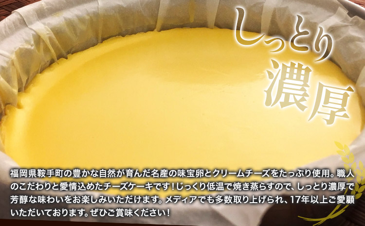 特製チーズケーキ 1ホール プレーン 有限会社東亜商事うどん屋仁《30日以内に出荷予定(土日祝除く)》福岡県 鞍手町 チーズケーキ ケーキ スイーツ 洋菓子 送料無料---skr_fudnzn_30d_r7_14500_1i---