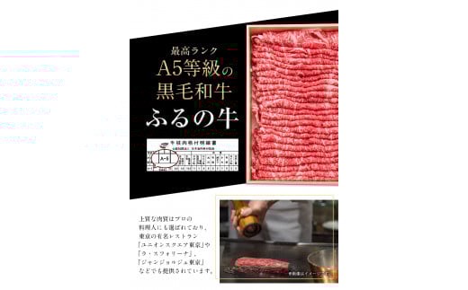 ふるの牛（黒毛和牛）Ａ５特選 切り落とし 750g A5 ミシュラン掲載《30日以内に出荷予定(土日祝除く)》---skr_ffrnkrot_30d_r7_21000_750g---