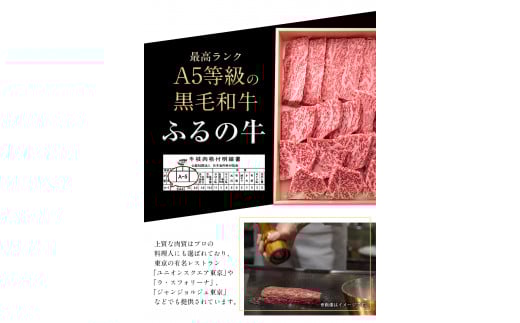 ふるの牛（黒毛和牛）特選焼肉用 850g (ロース425g、カルビ425g) A5  《30日以内に出荷予定(土日祝除く)》---skr_ffrnyknk_30d_r7_50000_850g---