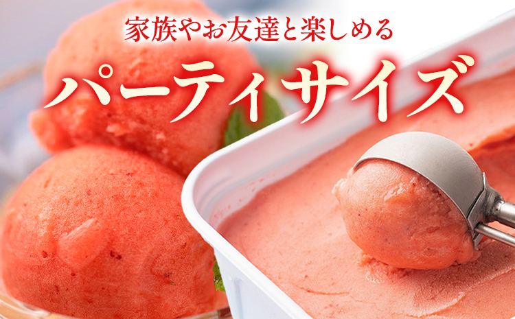 濃厚あまおうジェラート 1000ml 南国フルーツ株式会社《4月上旬-4月末頃出荷》福岡県 鞍手町 あまおう いちご ジェラート 果物 送料無料---skr_fnngknk_ac4_26_13000_1kg---