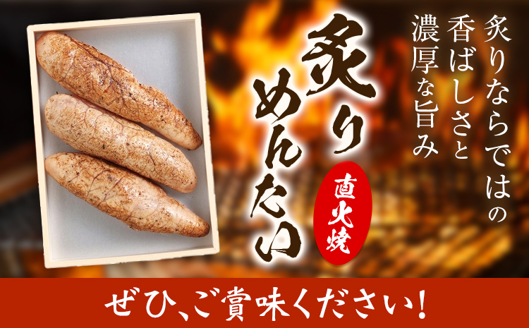 直火焼 炙りめんたい 450g 株式会社ふく富《30日以内に出荷予定(土日祝除く)》福岡県 鞍手郡 鞍手町 明太子 辛子明太子 めんたいこ 炙り---skr_ffkam_30d_25_18500_450g---