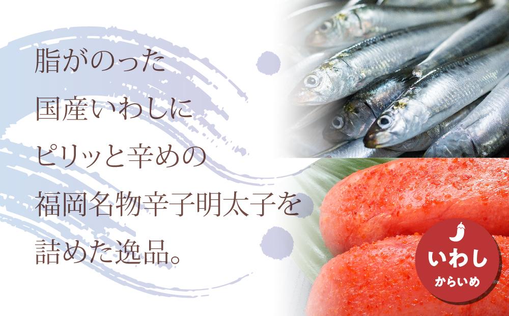 ピリ辛いわし明太6尾 ＜筑前町＞