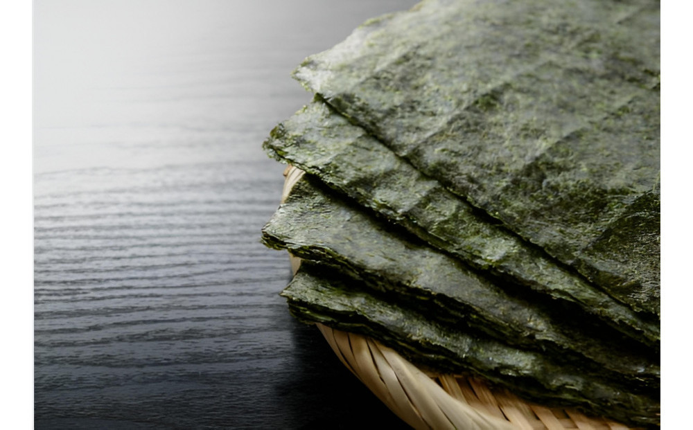 本場有明海栽培海苔　海王　一番摘み焼海苔［全形5枚入り7袋］