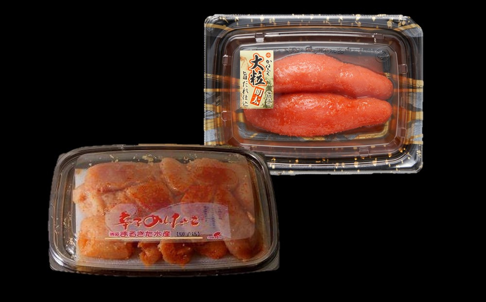 味くらべセット380g(かねふく上切130gFF×1、まるきた水産250g並切×1)