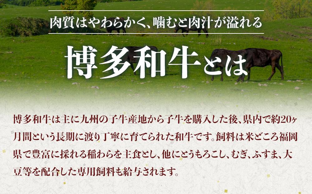 【定期便全4回】博多和牛A4ランク以上　希少部位おまかせ6種セット（70ｇ×6種）