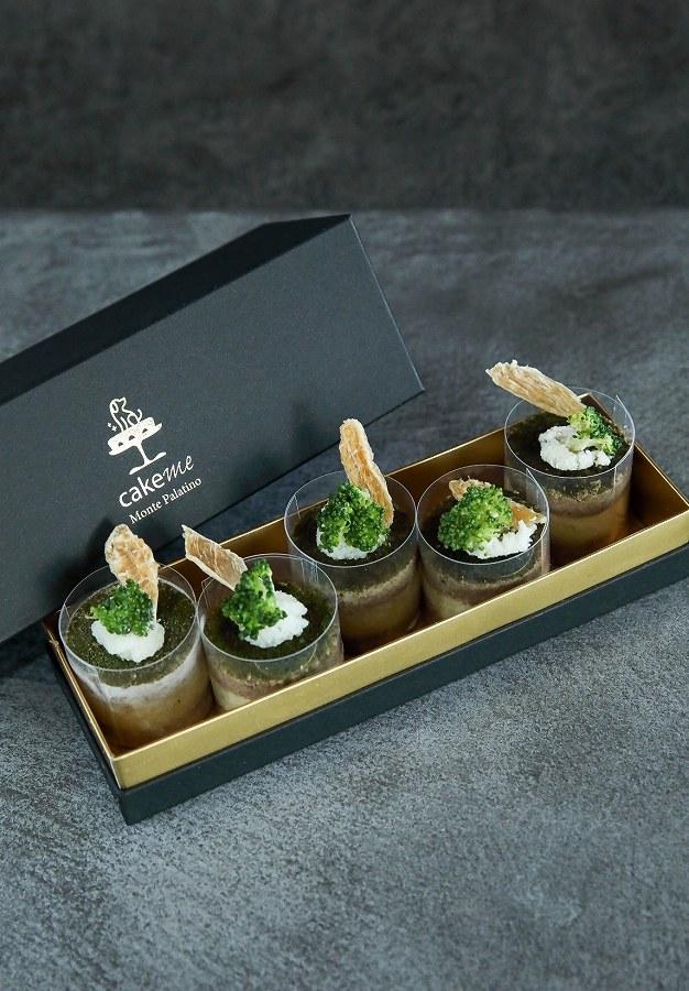 ペットフード(犬のおやつ)　ジャガイモとブロッコリーのタルト　5個入り