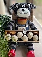 ペットフード(犬のおやつ)　里芋の白トリュフ風　6個入り