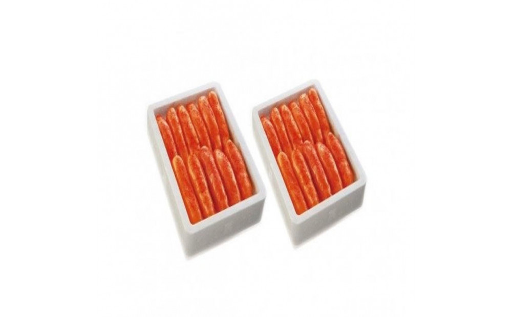 無着色辛子明太子「選」600ｇ×2個セット