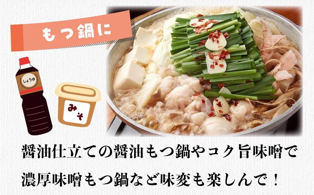 博多和牛ホルモン(もつ鍋・ホルモン焼き用)500g・焼肉のたれ付き