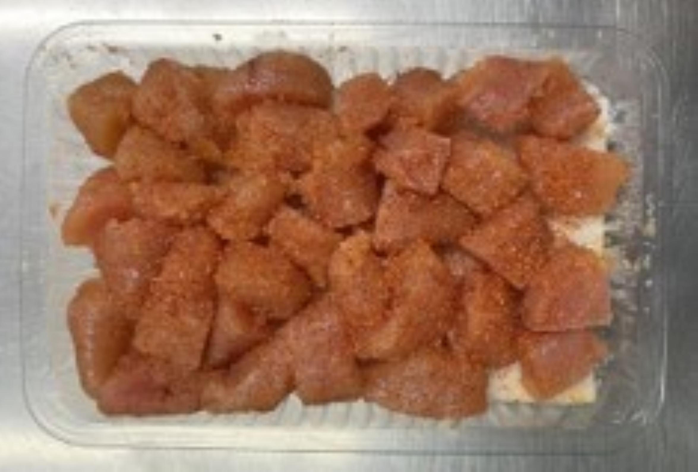 【定期便全3回】稲石　無着色辛子明太子ひとくちカット　300ｇ