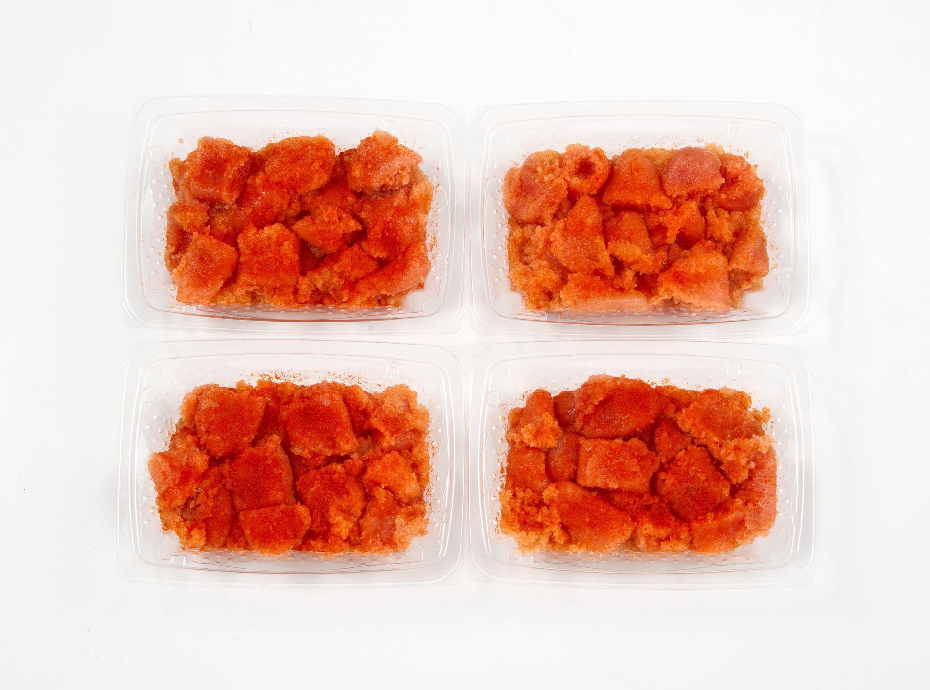 【小分け×合計1.1kg】博多の味本舗の辛子明太子(275g×4)セット