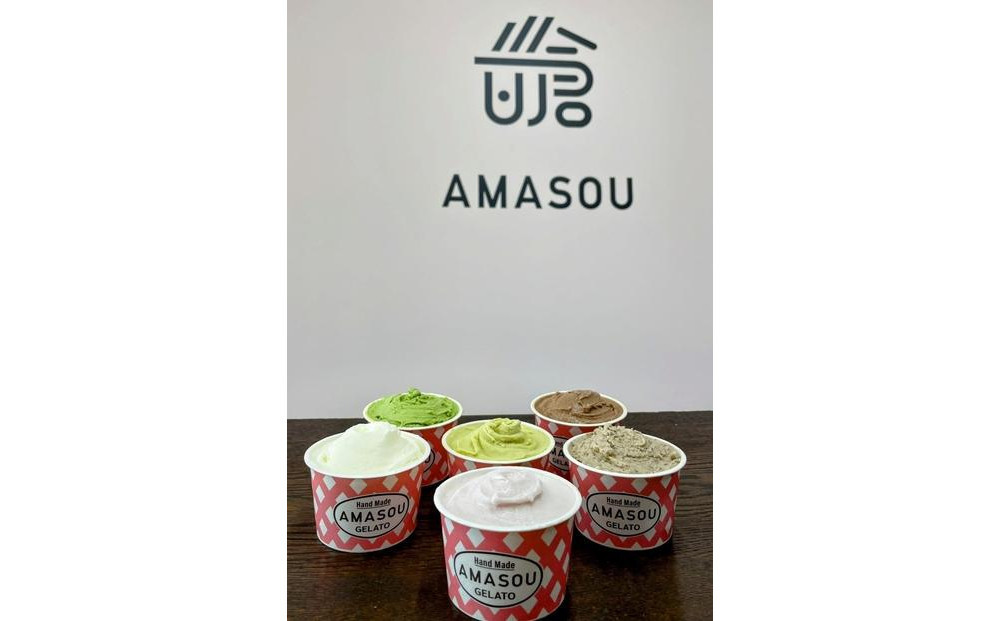 AMASOU Artigianale Gelato Box12【特製ジェラート100ml×12個】