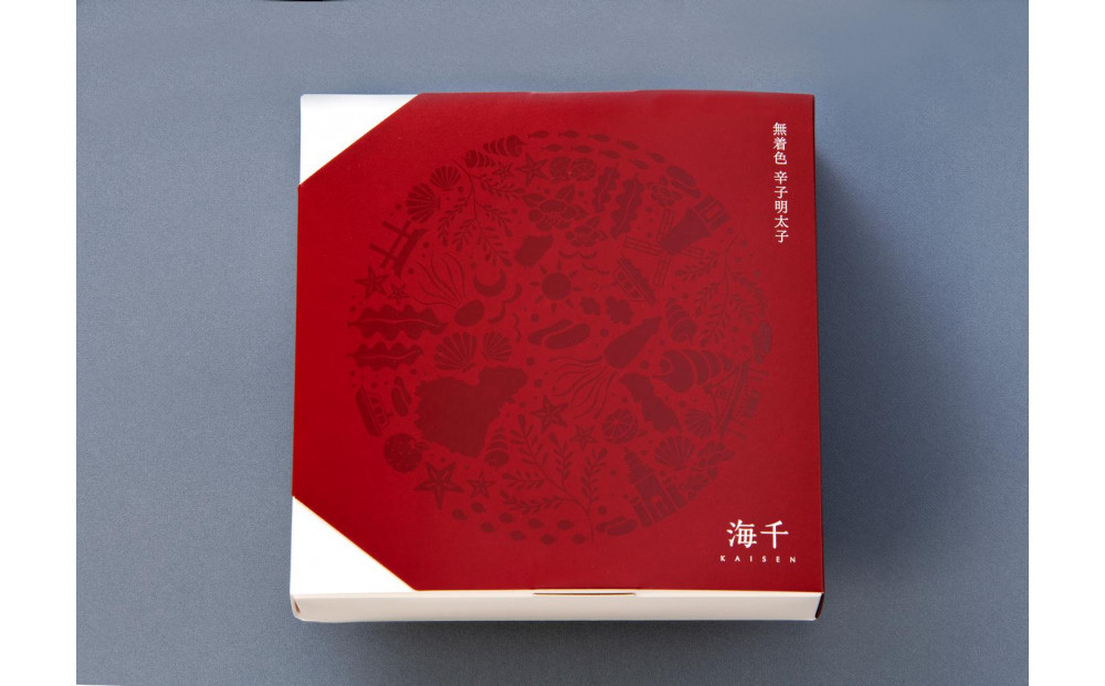 「食品添加物不使用」極み明太子　檜樽入（600ｇ）