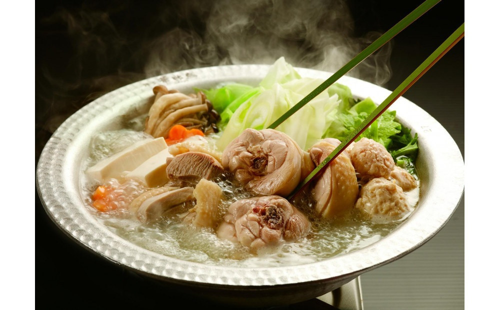 【2月発送分】博多華味鳥　水たきセット（３～４人前）H-A2　