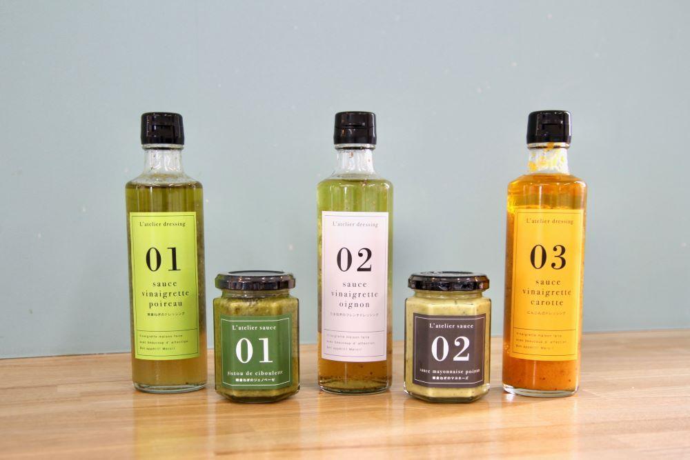 野菜もりもりドレッシングセット（5本入り）