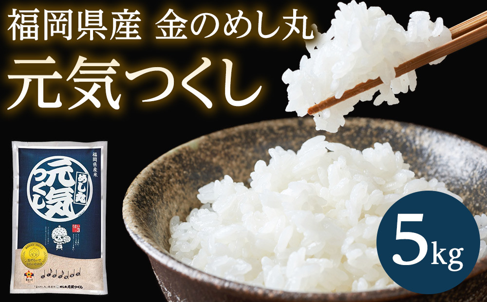【令和7年度】福岡県産金のめし丸元気つくし　5kg(5kg×1袋)
