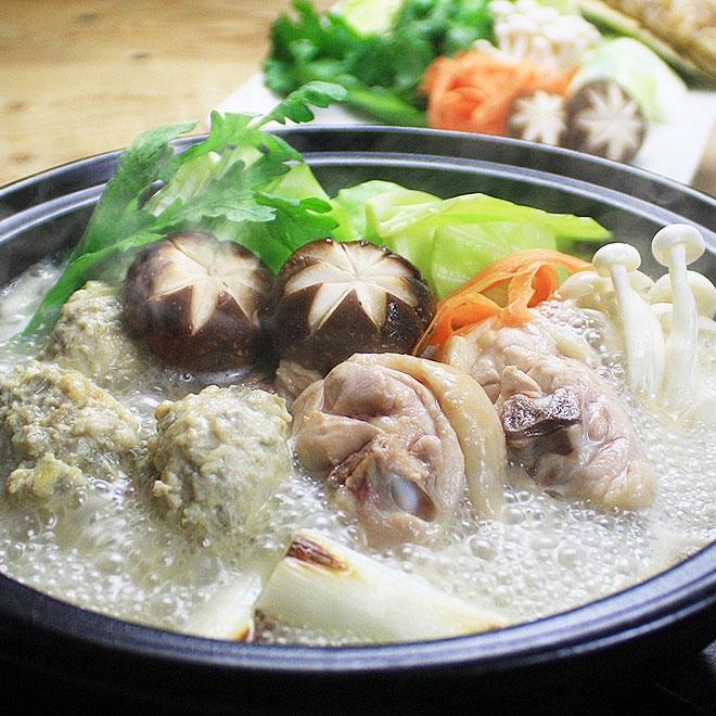 博多水炊き（ありた鶏ぶつ切り・つみれ）セット4～6人前