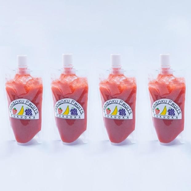 福岡産濃厚あまおうフルーツソース280kg×4袋【筑前町】