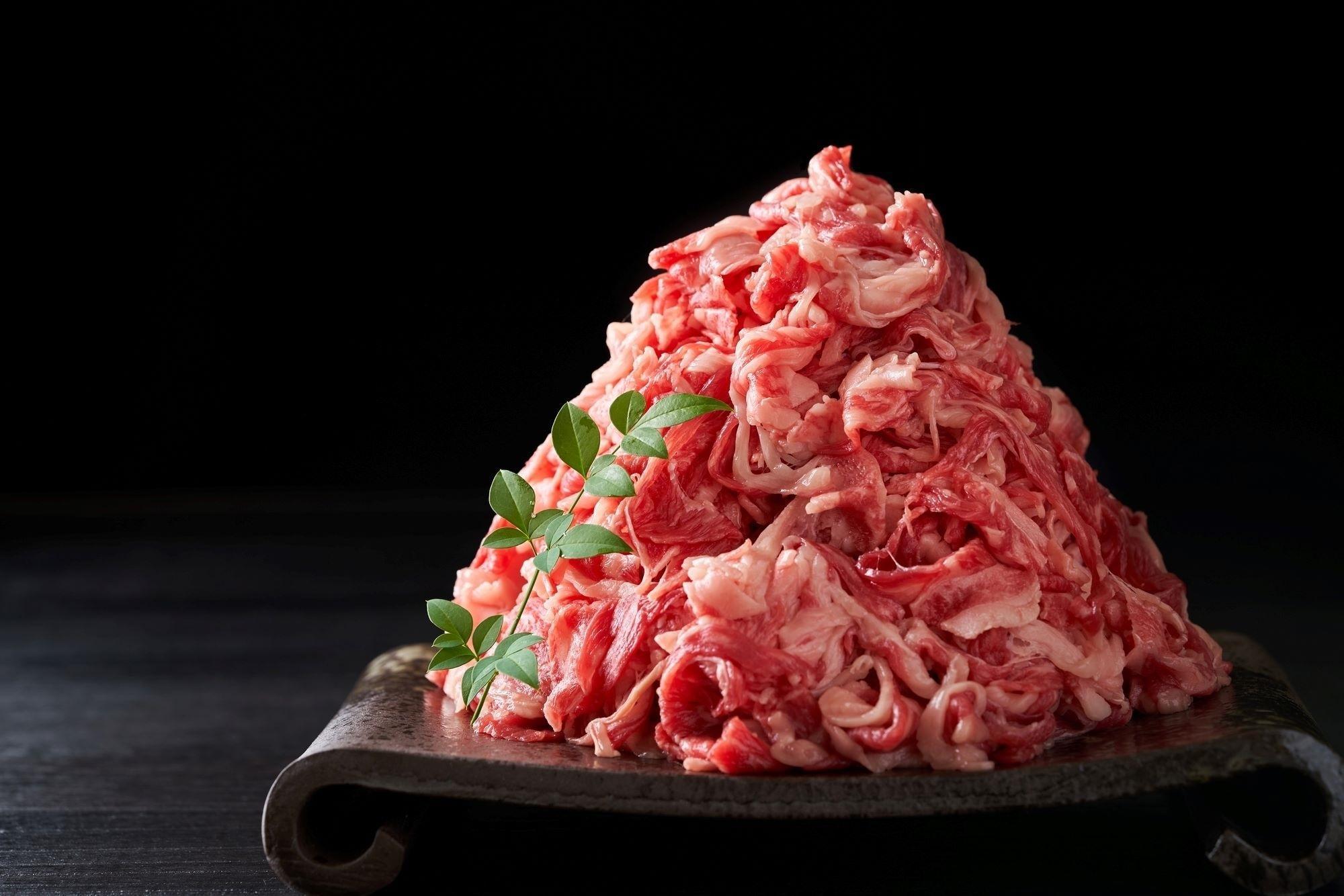 【定期便全12回】博多和牛A4ランク以上切り落とし　訳あり！　800g（400g×2個）