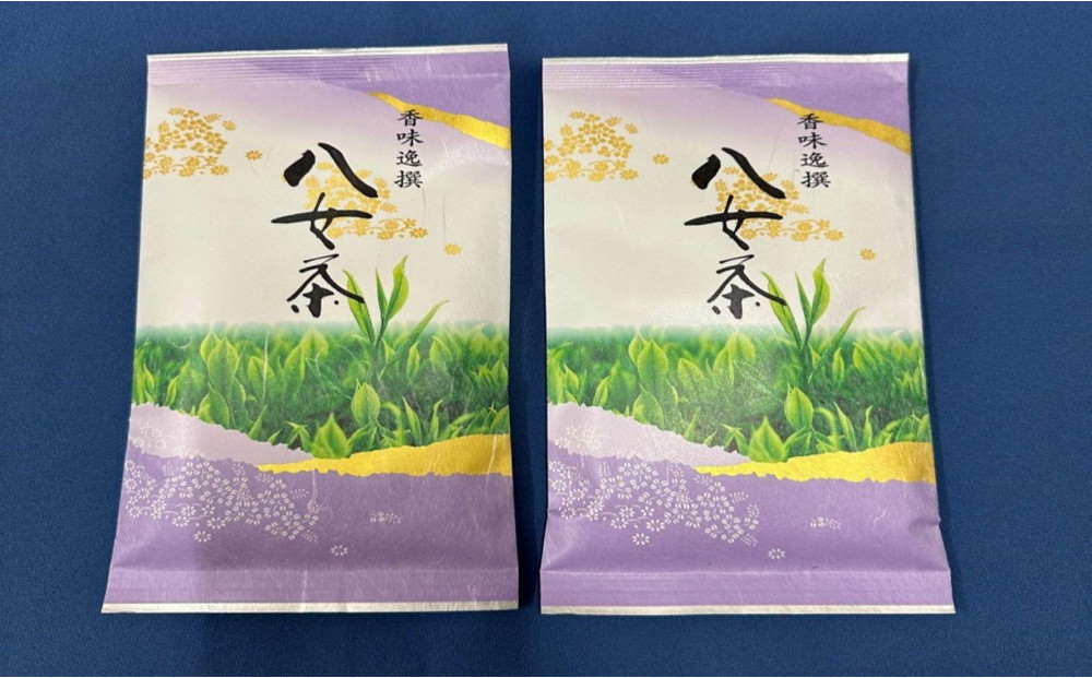 【定期便12回】八女茶　【特上】煎茶セット　100g×2袋