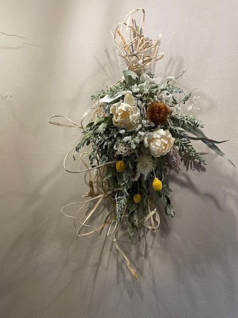 もりたば季節のおまかせドライフラワー花束アレンジSサイズ