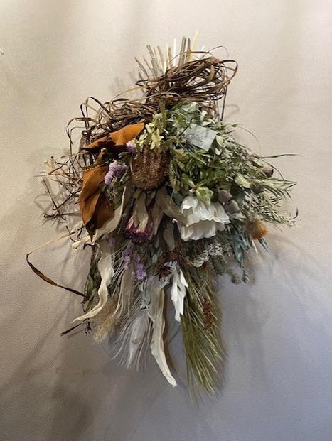 もりたば季節のおまかせドライフラワー花束アレンジLサイズ