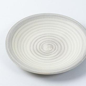 AAB14 小石原焼 原彦窯 プレート（ホワイト・マット）【M】