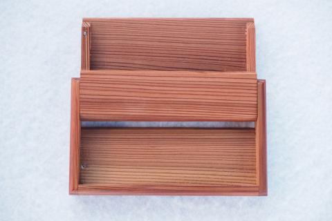 H22 行者杉の名刺ケース（名刺20枚収納）名刺入れ