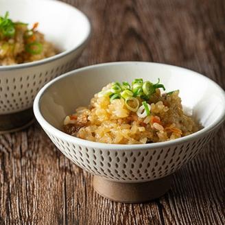 AA94 小石原焼 カネハ窯 飛び鉋飯碗 小(全飛び鉋)