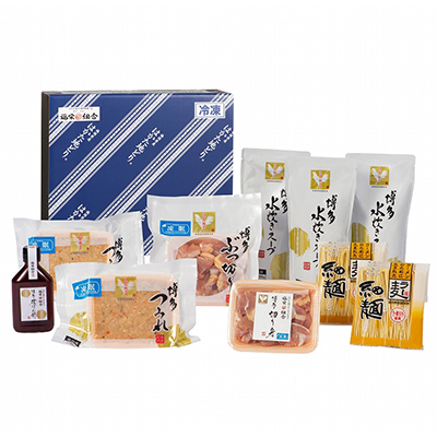 2L3 はかた地どり 水炊き満足セット