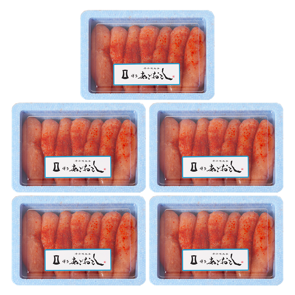 3F32 博多 まるきた水産 無着色 辛子 明太子 1.5kg（一本物300g×5）