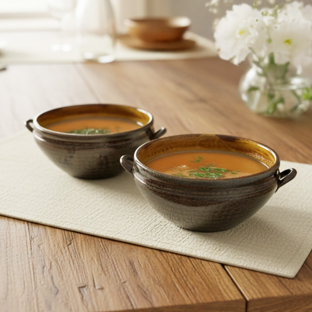 FP1 【マルワ窯】スープカップ2個セット