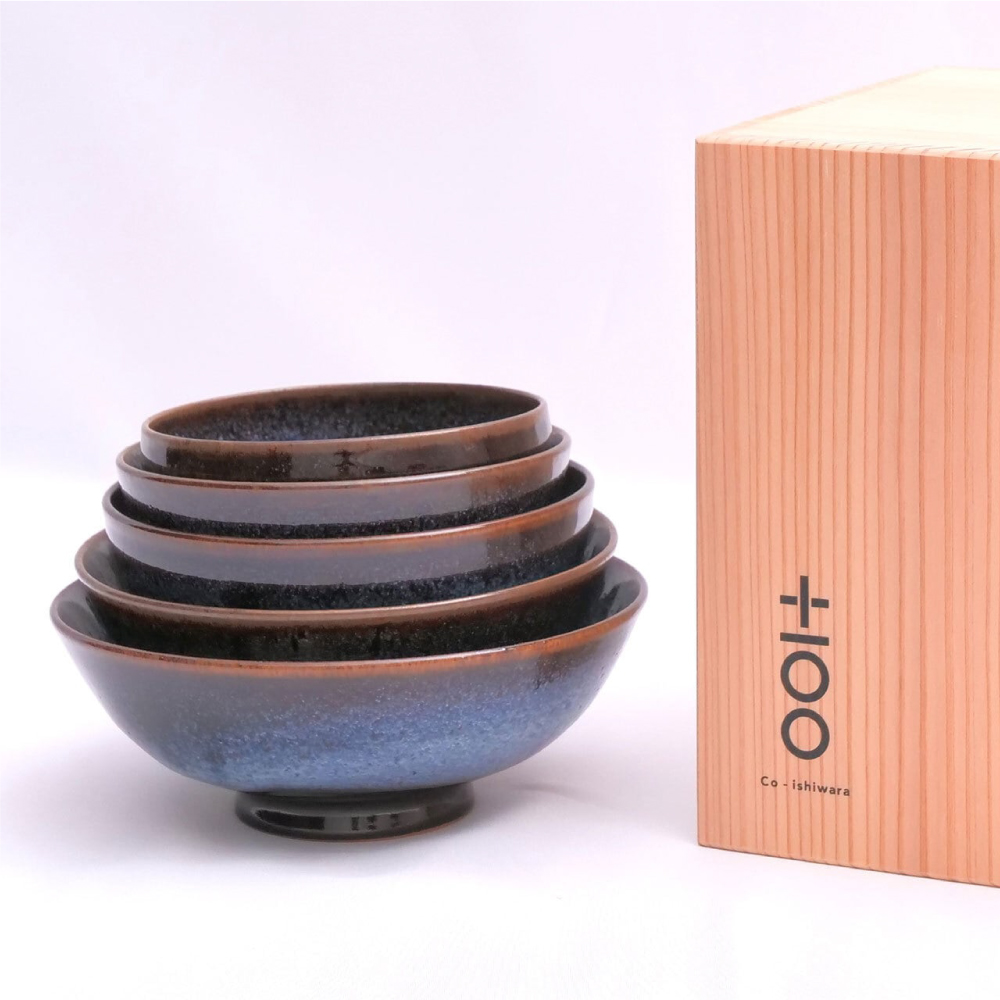 FR21 百碗 蒼 (髙取焼宗家)