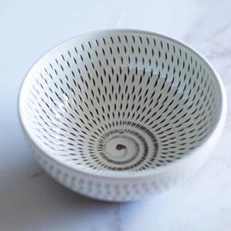 AA3 小石原焼 カネハ窯 飛び鉋小鉢(両面)