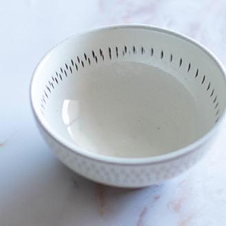 AA46 小石原焼 カネハ窯 飛び鉋中鉢(シンプル)