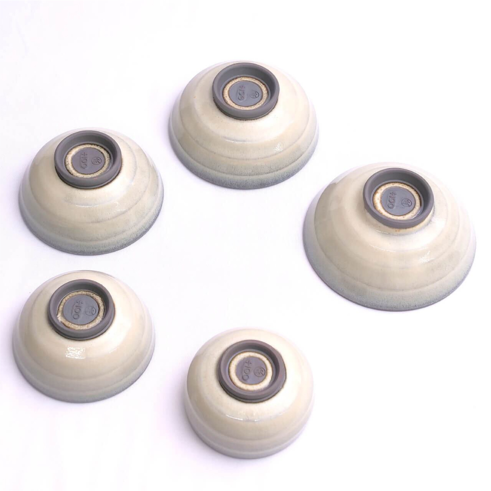 FR8 百碗 藁白釉面取(マルダイ窯)