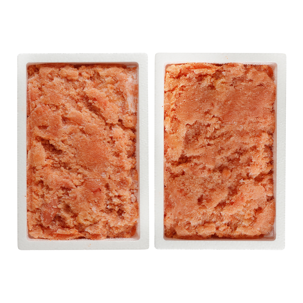 2P24 無着色あごだし辛子明太子 2kg（1kg×2個）