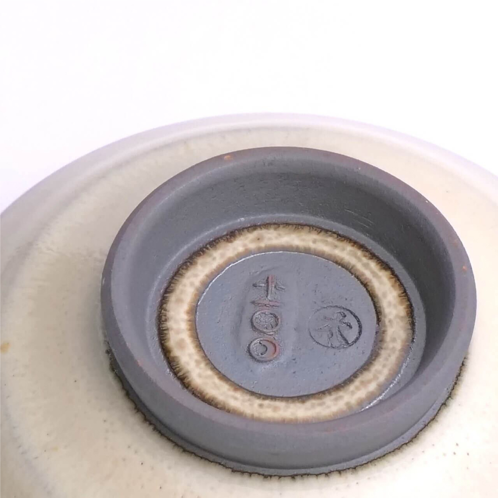 FR8 百碗 藁白釉面取(マルダイ窯)